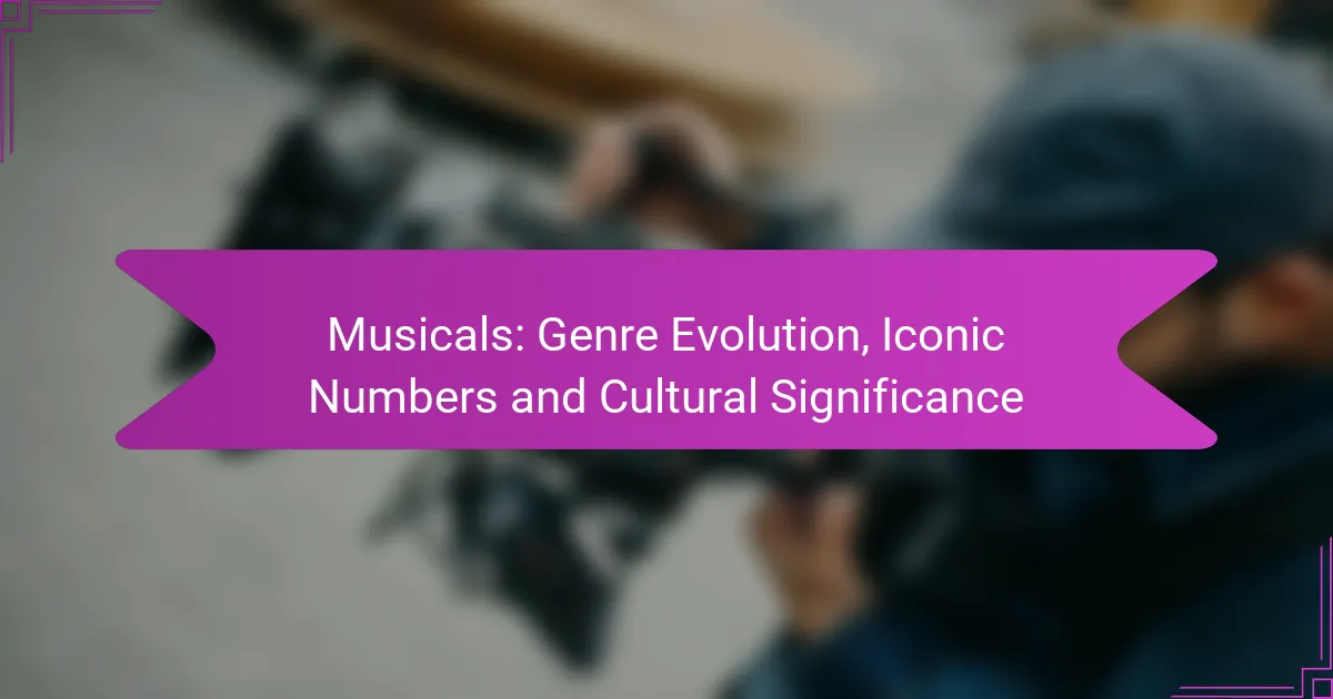 Musicals: Genre Evolution, Iconic Numbers and Cultural Significance